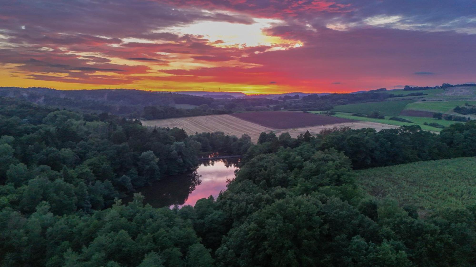 Fewo-Engelgrundweiher Schmelz Dış mekan fotoğraf